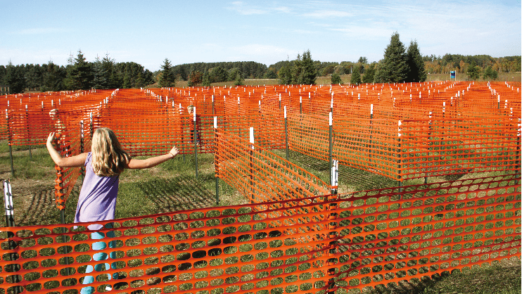 PE Anti-wind Fence/Safety Fence Machine